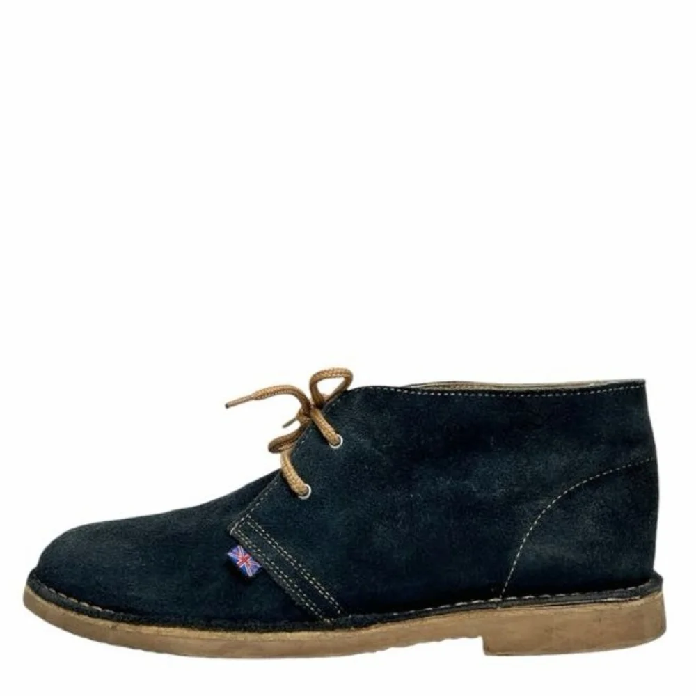 Ben Sherman navy blue suede chukka desert boots sz 43